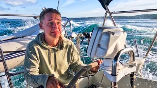 Our Engine Died in a Violent Tidal Race