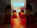 Kai and Nya’s flashbacks 2024 vs 2017 #ninjago #nostalgia #shorts