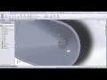 SolidWorks 2013 Demo - Funnel Loft Shell Sweep