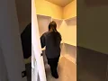 DIY closet makeover with Walmart shelves