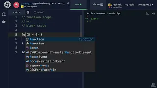 JavaScript Adv Concepts Foundation II 0313 Function Scope vs Block Scope