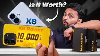POCO X8 & POCO X8 Power Unboxing & First Look ⚡ | 1.5K AMOLED + IP69 💦 | Is It Worth?  🤔