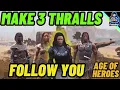 Conan Exiles Age of Heroes Make more thralls follow you