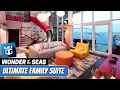 Wonder of the Seas | Ultimate Family Suite Full Walkthrough Tour \u0026 Review 4K | Royal Caribbean