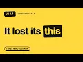 Why this Broke When You Passed the Method JS Fundamentals 3 3 Three Minute Stack
