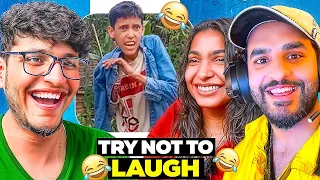 try not to laugh challenge vs ruchika and abhishek dank memes edition 