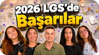 Birlikte Çalıştık, Birlikte KAZANACAĞIZ! 2026 LGS'de Başarılar!