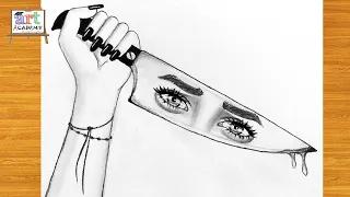 رسم سهل تعليم رسم بنت تبكي بالرصاص بالقلم الرصاص رسم تعبيري سهل رسم بنات سهل 