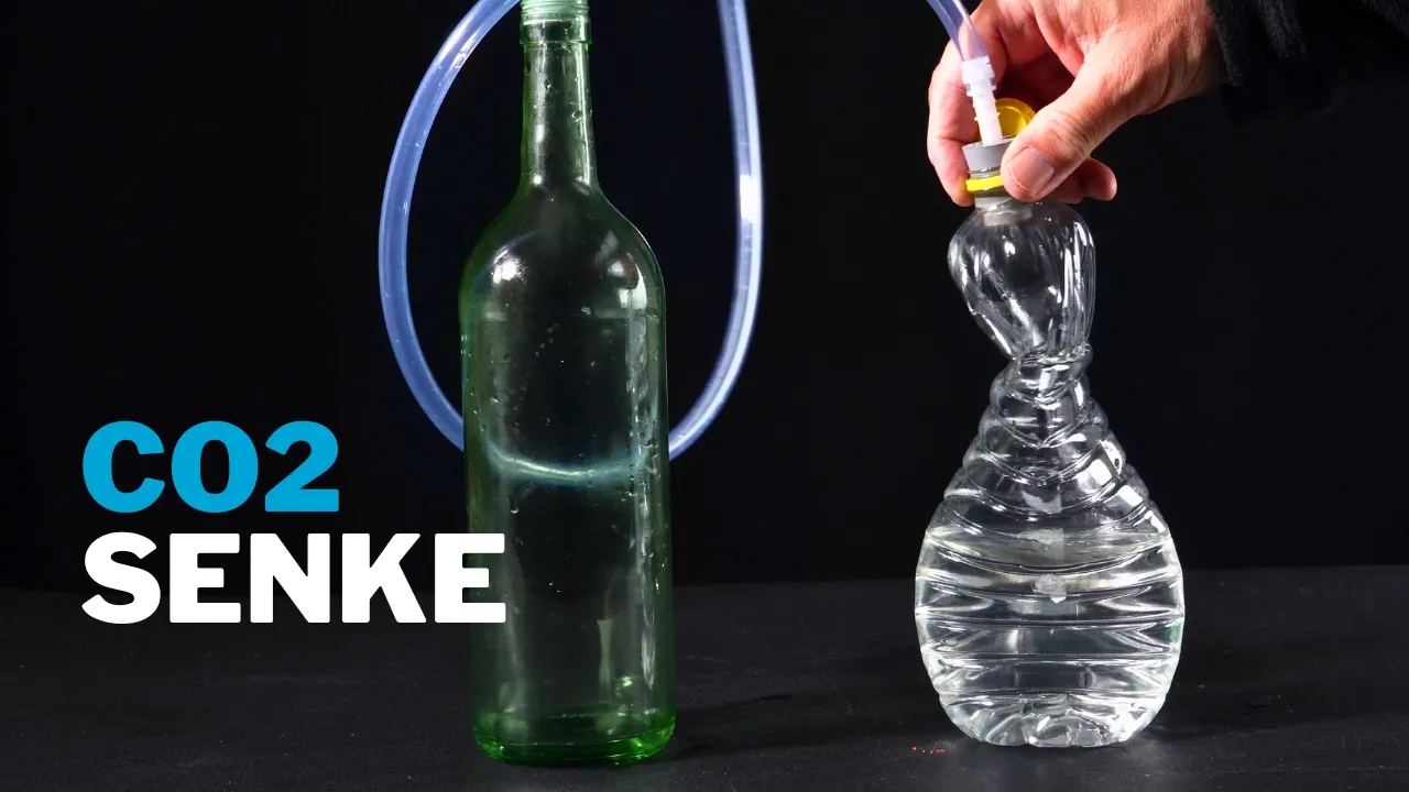 Ozeane als CO₂-Senken – Experiment zum Klimawandel