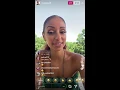 Singer Mya Instagram Live