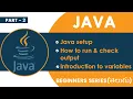 Java Telugu Tutorial For Beginners Setup Run Introduction To Classes Methods Real-time Tips