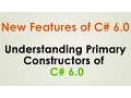 PRIMARY CONSTRUCTORS OF C 6 0