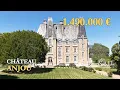 A VENDRE FOR SALE Chateau du XIXe siecle avec dependances sur 19 hectares dans la Sarthe