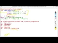 Components in python