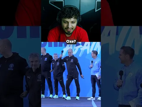 Me diz aí, Qual técnico dançou melhor? 🤔🕺🏻 #ancelotti #guardiola #goleiros #fut #futbol #shorts