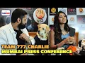Lagu 777 Charlie MUMBAI PRESS CONFERENCE | Rakshit Shetty, Charlie, Sangeetha Sringeri | Cute Moments