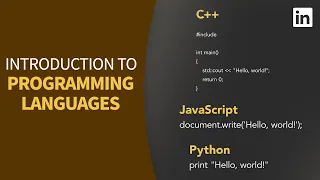 Python Tutorial - Writing your FIRST lines of code