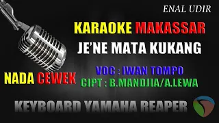 Download Karaoke makassar jene Mata Kukang Nada Cewek - Iwan Tompo || cover makassar terbaru MP3