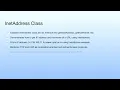 InetAddress Class Lecture 49 Demonstration-XIX