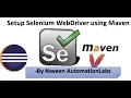 Write your first Selenium WebDriver code using Maven - POM Dependency