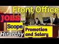 Hotel Front Office Jobs Salary Organisation Chart Career By Ashok Kumar sahu