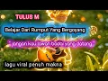 Download Lagu Belajar dari rumput yang bergoyang l jangan kau lawan badai yang datang - lirik / transkrip-Tulus M
