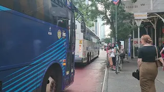 MTA on the SIM8X Park Ride on 42nd St