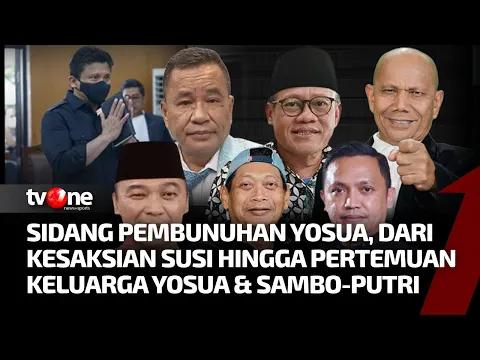 [FULL] Sidang Kasus Sambo: Dari Kesaksian Susi Hingga Pertemuan Keluarga Yosua & Sambo-Putri