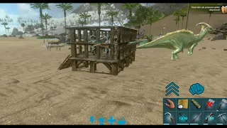 Ark survive evolved mobile ep 14 2 fazendo kibble de dilo e domando doedicurus