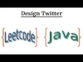 Leetcode Question 355 Design Twitter in Java