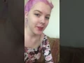 Happy Holidays! (My hair is pink!)
