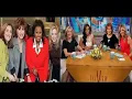Original Co-Hosts Of The View In 1997 2017 - 20 yrs Apart Barbara Walters