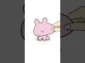 cute pink bunny asamimichaan #shorts