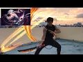 Real sound breathing Uzui Tengen Swords real life Part 1