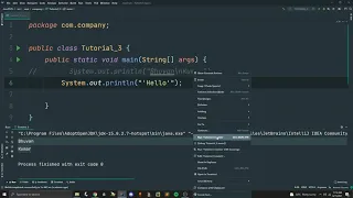 Java Tutorial - Escape sequence characters
