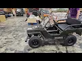 Well I found a fun little toy in the back of Tractor Supply Mini Jeep FTW