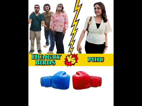 Hungry Birds Vs Aayu And Pihu Show Comparison ❓#aayuandpihushow #hungrybirds #shorts