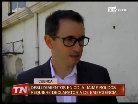 Deslizamientos en Cdla. Jaime Roldós requiere declaratoria de emergencia