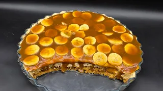 🍌🍮 Dessert alle Banane e Caramello (Senza Forno)