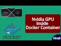 nvidia-docker how to use nvidia gpu in docker container