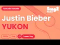 Download Lagu Justin Bieber - YUKON (Lower Key) Acoustic Karaoke