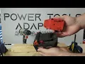 Battery adapter compatible with Milwaukee Porter Cable - Battery Adapter Demo