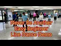 Never Be Another line dance demo