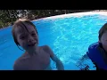 Polygroup Summer Waves 14 ft Elite Frame Pool Building and Swimming