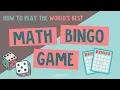 Math Bingo Game for Kids Critical Thinking Collaboration Grades 3