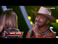 Christian Nodal cantando "Adiós Amor" en  La Voz México en VIVO