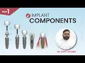 Lagu Basic #implantology  Lecture- Different Parts of #implants and their uses Part 1