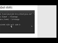 VARIABEL STATIC DAN FINAL METHOD