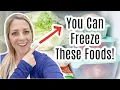 Lagu 40 Foods That Freeze Well!!! Freezing Tips To Save Time \u0026 Money