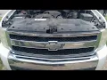 Chevy Silverado 07 - 13 Headlight bulb Replacement Easy